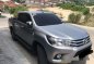 Selling Silver Toyota Hilux 2016 at 18300 km-0
