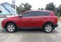 Red Toyota Rav4 2014 Automatic Gasoline for sale in Quezon City-5