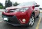 Red Toyota Rav4 2014 Automatic Gasoline for sale in Quezon City-0