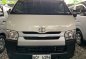 White Toyota Hiace 2016 Van Manual for sale -0