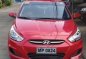 Red Hyundai Accent 2016 Manual for sale -0