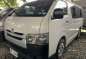 White Toyota Hiace 2016 Van Manual for sale -1