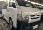 White Toyota Hiace 2016 Van Manual for sale -2