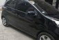 Black Kia Picanto 2016 Manual Gasoline for sale -3