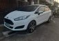 White Ford Fiesta 2014 at 77698 km for sale-9