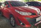 Red Toyota Vios 2018 Manual Gasoline for sale -0