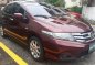 Red Honda City 2013 Automatic Gasoline for sale-3