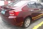 Red Honda City 2013 Automatic Gasoline for sale-2