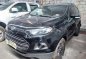 Black Ford Ecosport 2017 Automatic Gasoline for sale -1