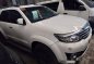 White Toyota Fortuner 2016 at 24000 km for sale -1