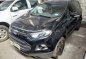 Black Ford Ecosport 2017 Automatic Gasoline for sale -0