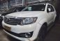 White Toyota Fortuner 2016 at 24000 km for sale -4