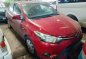 Sell Red 2017 Toyota Vios at Automatic Gasoline at 64000 km-0