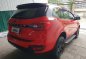 Red Ford Everest 2016 at 40000 km for sale -3