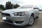 Silver Mitsubishi Lancer Ex 2010 for sale in Quezon City-0