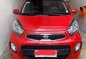 Sell Red 2015 Kia Picanto Automatic Gasoline at 16000 km -0
