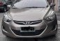 Grey Hyundai Elantra 2013 at 54000 km for sale -0
