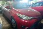 Selling Red Toyota Vios 2017 Automatic Gasoline -0