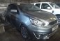 Grey Mitsubishi Mirage 2017 for sale in Makati-1