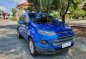 Blue Ford Ecosport 2014 at 74000 km for sale -1