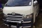 White Toyota Hiace 2010 Manual Diesel for sale-0