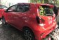 Red Toyota Wigo 2019 Manual for sale -1