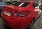 Red Toyota Vios 2019 at 1500 km for sale -1