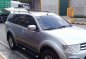 Silver Mitsubishi Montero Sport 2015 Manual Diesel for sale-0