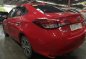 Red Toyota Vios 2019 at 1500 km for sale -4