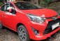 Sell Red 2019 Toyota Wigo Automatic Gasoline at 5800 km -0
