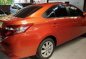 Orange Toyota Vios 2016 at 8000 km for sale-4