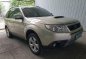 Beige Subaru Forester 2010 Automatic Gasoline for sale -2