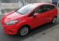 Red Ford Fiesta 2009 Manual Gasoline for sale -2