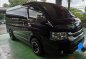 Black Toyota Hiace 2015 at 56182 km for sale -0