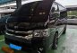 Black Toyota Hiace 2015 at 56182 km for sale -2