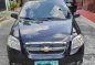 Selling Black Chevrolet Aveo 2012 Automatic Gasoline -1