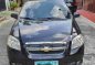 Selling Black Chevrolet Aveo 2012 Automatic Gasoline -4