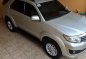 Selling Silver Toyota Fortuner 2012 at 100000 km -1