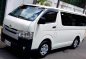 White Toyota Hiace 2019 at 9743 km for sale-2