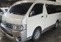 Selling white 2019 Toyota Hiace in Quezon City-1