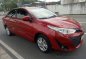 Red Toyota Vios 2018 at 5000 km for sale -2