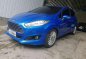 Blue Ford Fiesta 2017 at 30000 km for sale -2