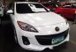White Mazda 3 2013 for sale in Marikina -0