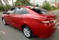 Red Toyota Vios 2018 at 5000 km for sale -0