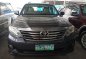Grey Toyota Fortuner 2012 for sale in Las Pinas-1
