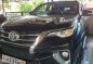 Selling Black Toyota Fortuner 2017 in Quezon City-1