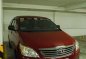 Red Toyota Innova 2013 Manual Diesel for sale  -1