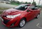 Red Toyota Vios 2018 at 5000 km for sale -3