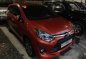 Orange Toyota Wigo 2018 Manual Gasoline for sale -3