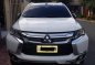 White Mitsubishi Montero sport 2017 at 35000 km for sale-0